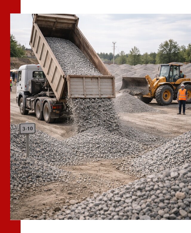 Гранитный щебень фракции 3–10: доставка и продажа в Новокуйбышевске