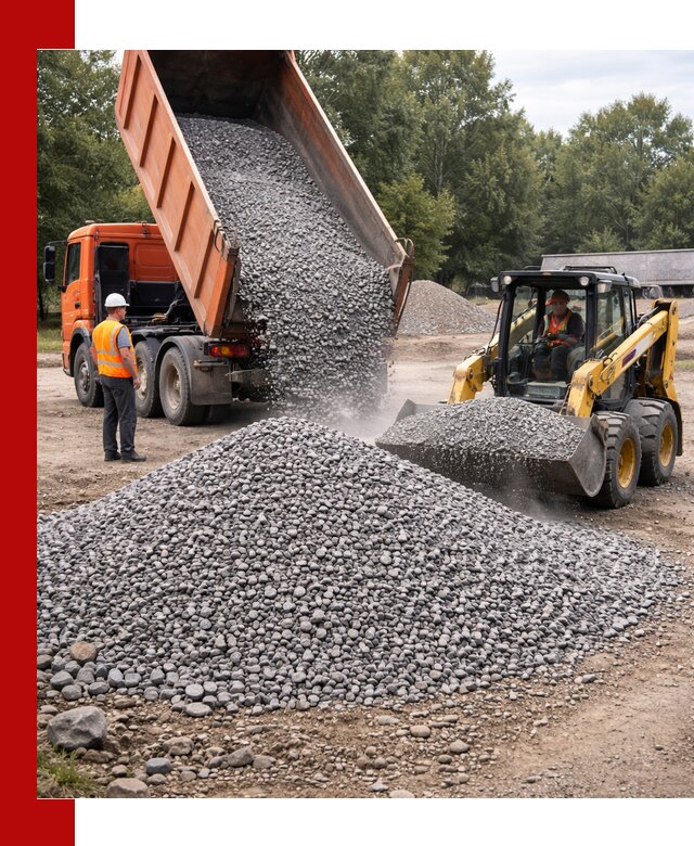Купить гранитный щебень фракции 5–10 в Новокуйбышевске с доставкой