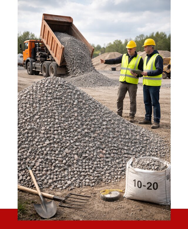 Гранитный щебень фракция 10-20 в Новокуйбышевске от 4302 руб.|ПРОНЕРУДНвб