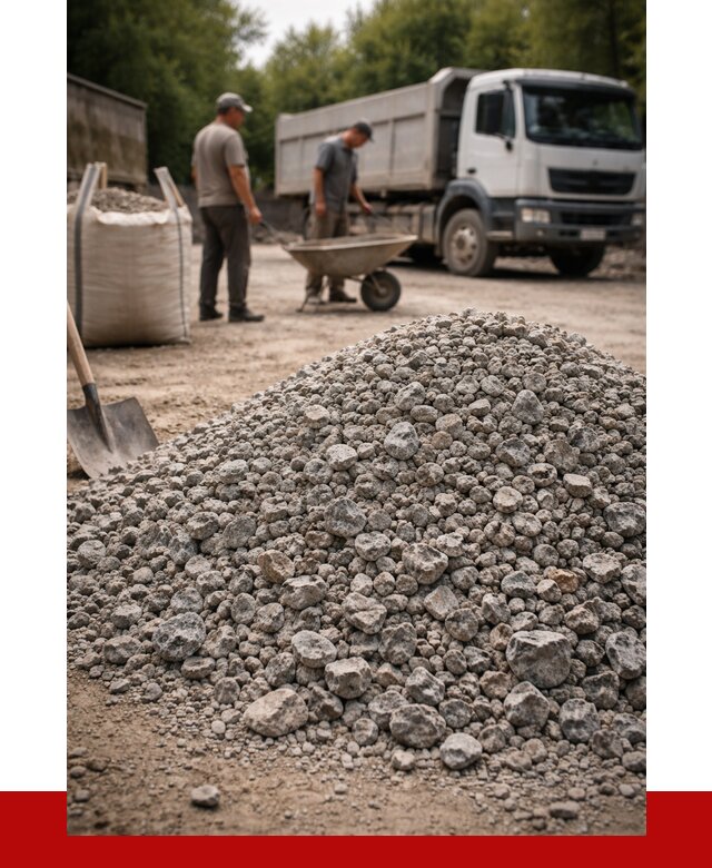 Гранитный щебень фракция 20-40 в Новокуйбышевске от 3277 руб. ПРОНЕРУДНвб