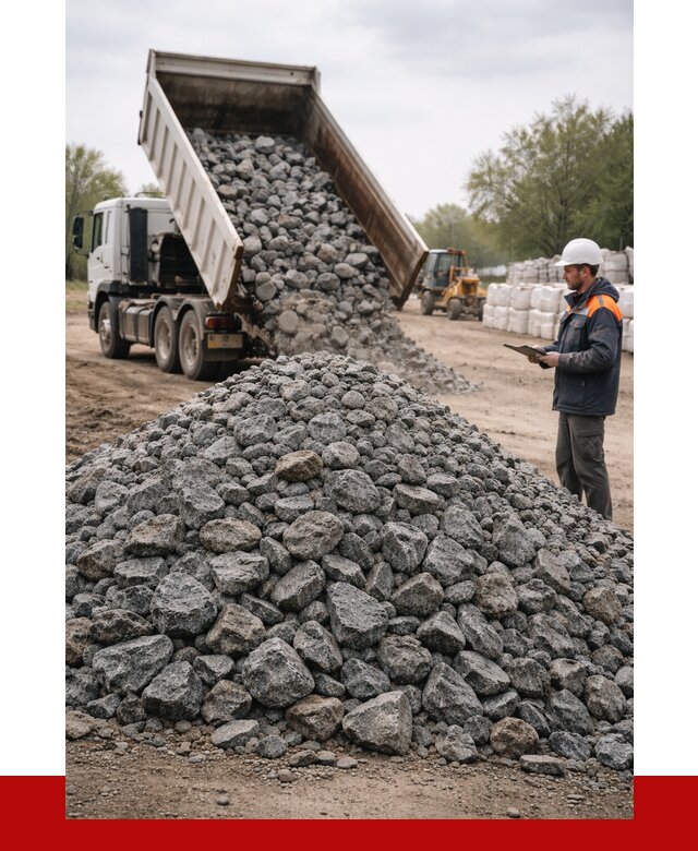 Гранитный щебень фракция 100-200 в Новокуйбышевске от 4302 р. ПРОНЕРУДНвб