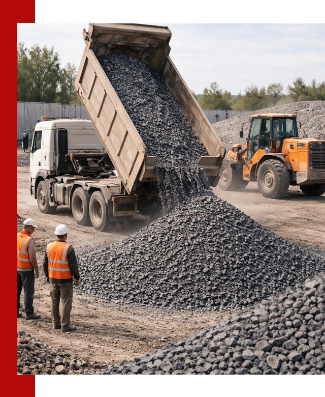 Доставка и продажа щебня габбро-диабаза в Новокуйбышевске