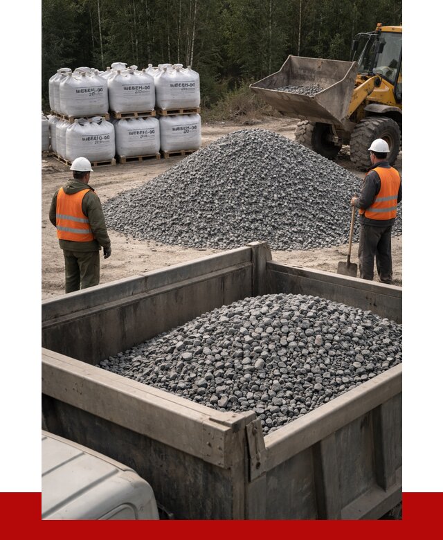 Щебень габбро диабаз 20-40 в Новокуйбышевске от 3482 руб. | ПРОНЕРУДНвб