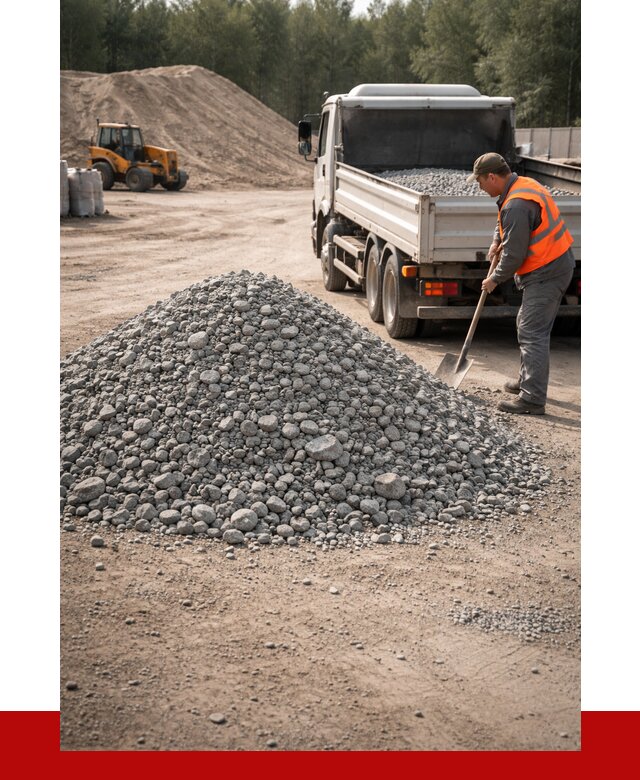 Гравийный щебень фракция 5-10 в Новокуйбышевске от 2253 р. | ПРОНЕРУДНвб