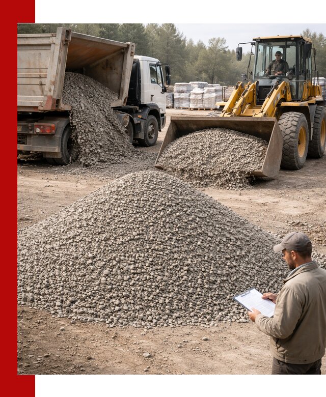 Гравийный щебень фракция 5–10 с доставкой в Новокуйбышевске