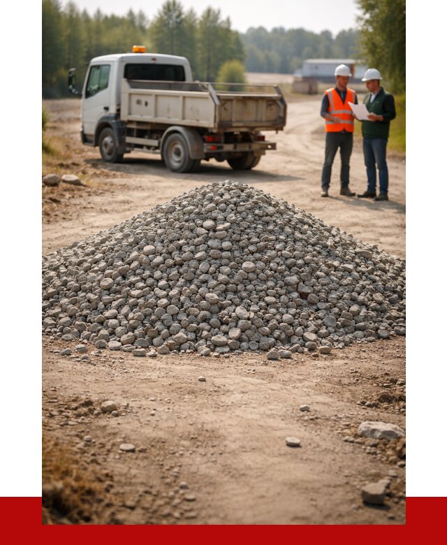 Гравийный щебень фракция 20-40 в Новокуйбышевске от 1229 р. | ПРОНЕРУДНвб