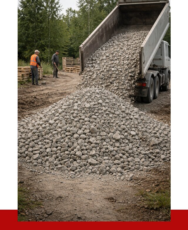 гравийный щебень фракция 70-120 в Новокуйбышевске от 2509 р. ПРОНЕРУДНвб