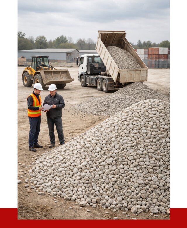 Известняковый щебень в Новокуйбышевске от 1434 р. доставка | ПРОНЕРУДНвб