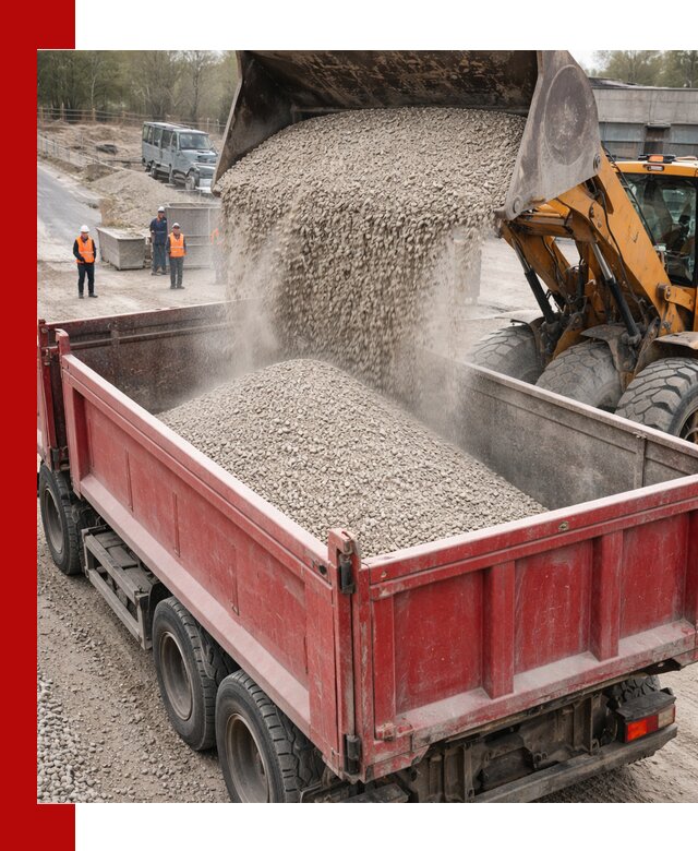 Купить известняковый щебень фракции 0-5 с доставкой в Новокуйбышевске