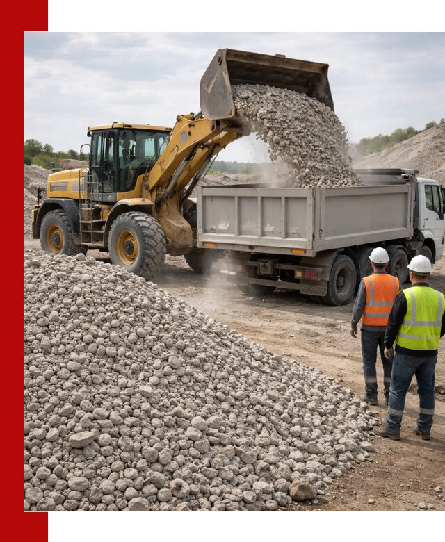 Доломитовый щебень фракция 40–71 доставка и продажа в Новокуйбышевске