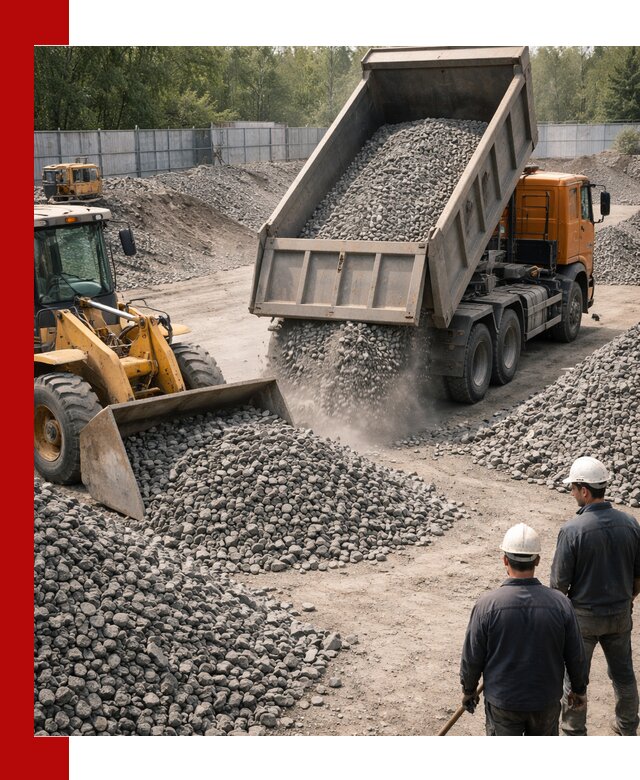 Шлаковый щебень фракция 20-40 доставка и продажа в Новокуйбышевске