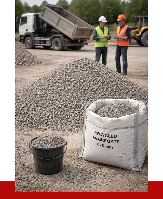 Вторичный щебень фракция 0-5 в Новокуйбышевске от 1639 р. ПРОНЕРУДНвб