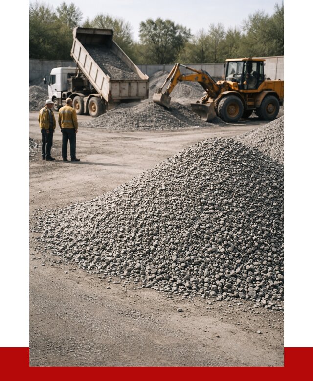 Вторичный щебень фр. 5-20 в Новокуйбышевске от 1639 р. - ПРОНЕРУДНвб