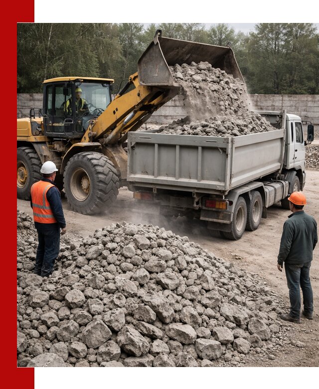 Вторичный щебень фракция 70–150 в Новокуйбышевске с доставкой