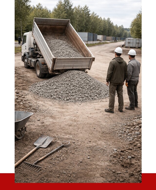 Бетонный щебень фракция 5-20 в Новокуйбышевске от 3277 р., ПРОНЕРУДНвб