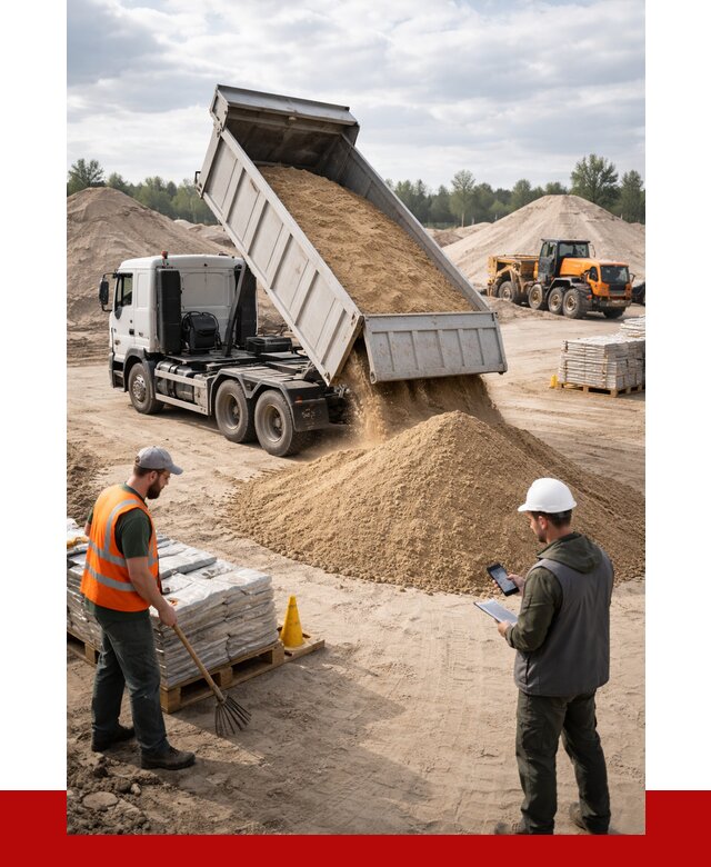 Карьерный песок с доставкой в Новокуйбышевске от 3687 р. ПРОНЕРУДНвб