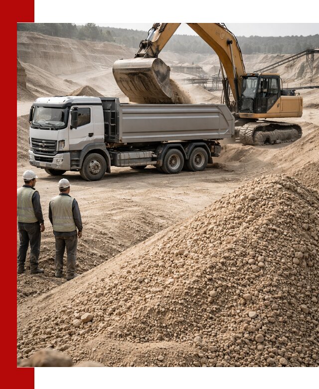 Карьерный крупнозернистый песок с доставкой в Новокуйбышевске