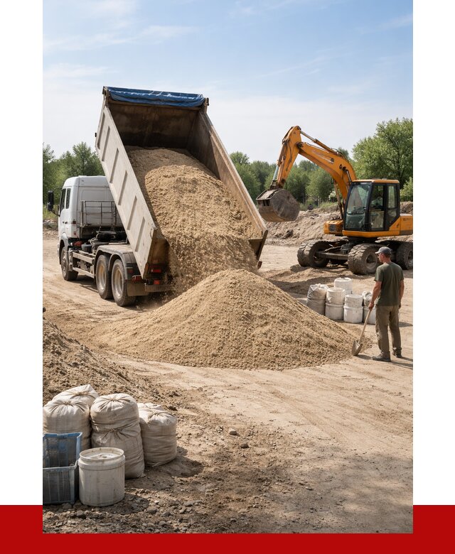 Купить речной песок в Новокуйбышевске от 1229 р. за куб | ПРОНЕРУДНвб
