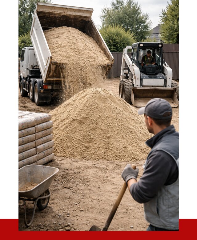 Мытый речной песок с доставкой в Новокуйбышевске от 1485 р. | ПРОНЕРУДНвб