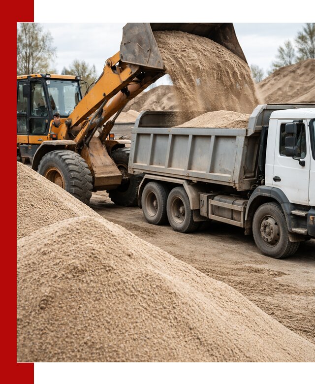 Доставка сеяного песка в Новокуйбышевске оптом и в розницу