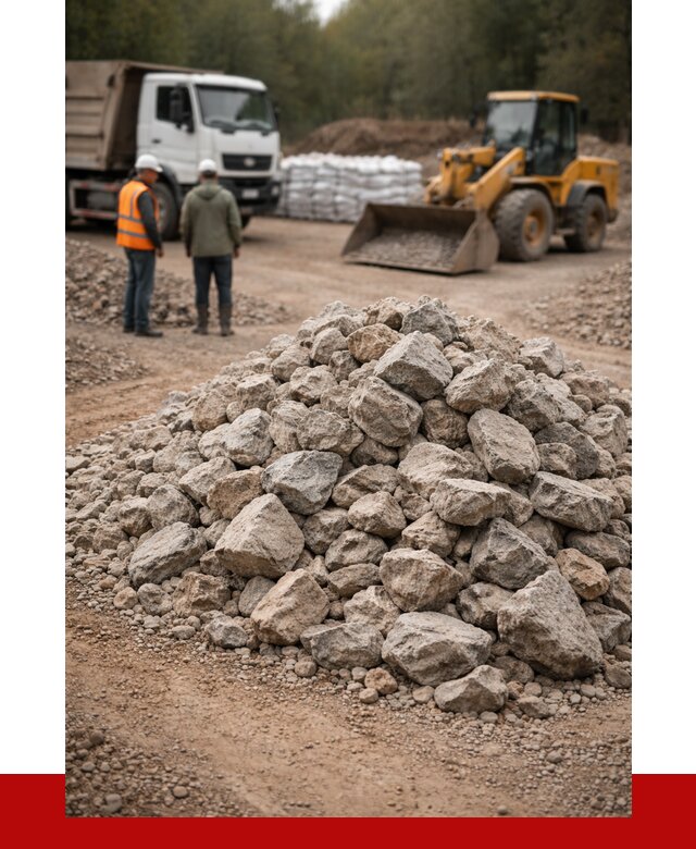Купить бутовый камень с доставкой в Новокуйбышевске от 2356 р. | ПРОНЕРУДНвб