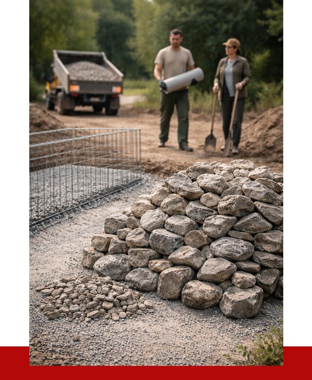 Камень для габионов фракция 100-200 в Новокуйбышевске от 4916 р. | ПРОНЕРУДНвб