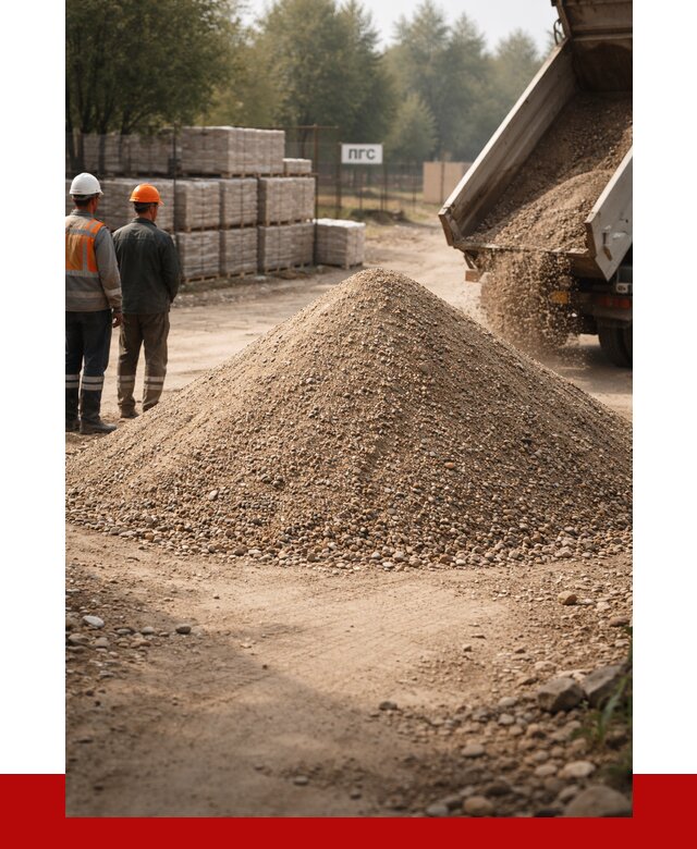 ПГС С1 с доставкой в Новокуйбышевске от 2868 р. за куб | ПРОНЕРУДНвб