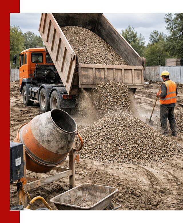 Опгс для бетона с доставкой самосвалом в Новокуйбышевске от производителя