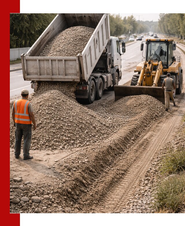 Опгс для устройства дорог и подсыпки в Новокуйбышевске