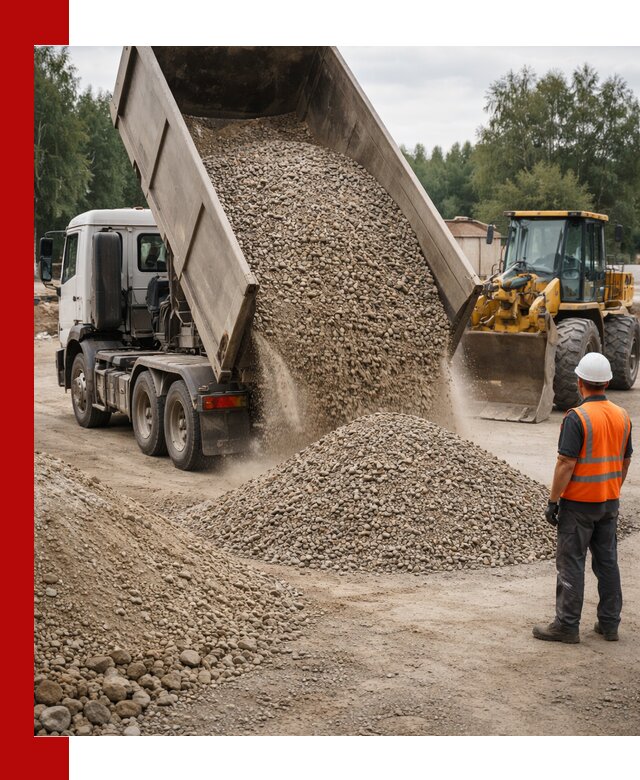 Доставка щпс в Новокуйбышевске — щебеночно-песчаная смесь под заборы и дорожки