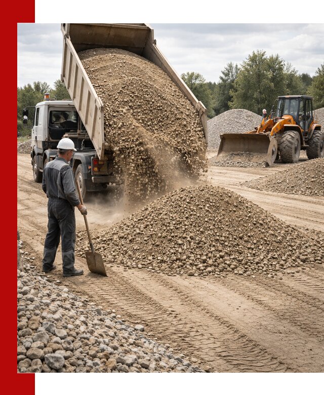 Доставка щпс С3 в Новокуйбышевске самосвалами и бортовыми грузовиками