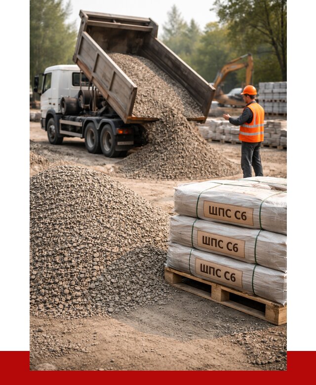 ЩПС С6 в Новокуйбышевске с доставкой от 2253 р. за куб | ПРОНЕРУДНвб
