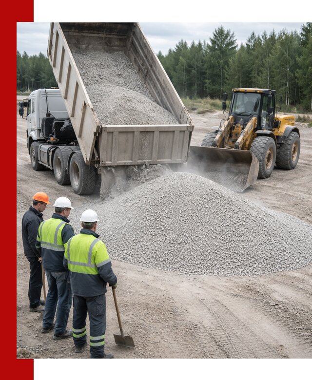 Известняковый отсев 0-5 доставка в Новокуйбышевске быстро и выгодно