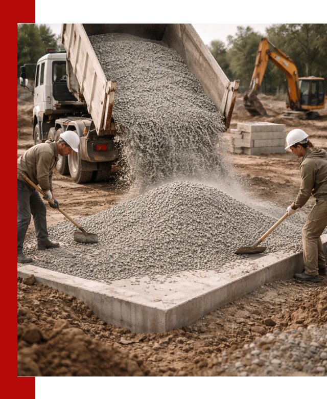 Доставка и продажа отсева для бетона в Новокуйбышевске