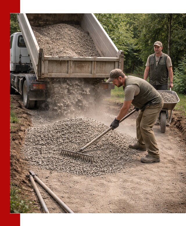 Каменная крошка для дорожек с доставкой в Новокуйбышевске