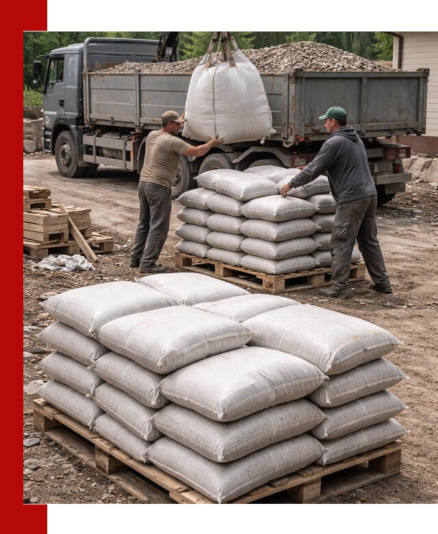 Керамзит в мешках с доставкой в Новокуйбышевске от компании-поставщика