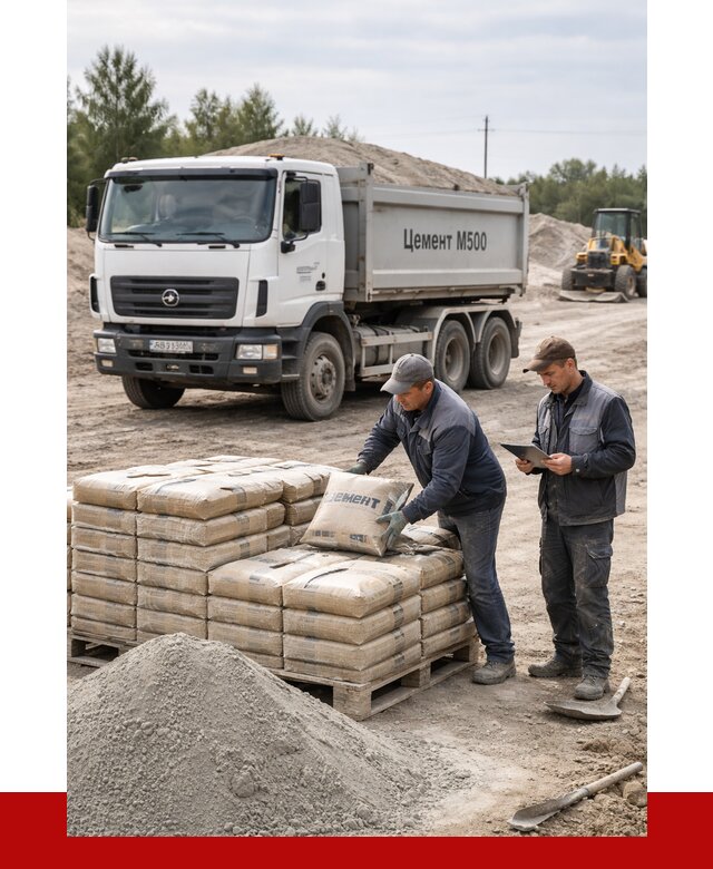 Купить цемент м500 с доставкой в Новокуйбышевске от 5326 р. | ПРОНЕРУДНвб