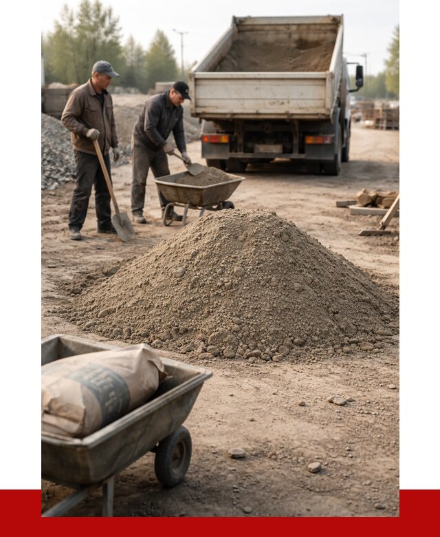 Цементно-песчаная смесь М150 в Новокуйбышевске от 4814 р. | ПРОНЕРУДНвб