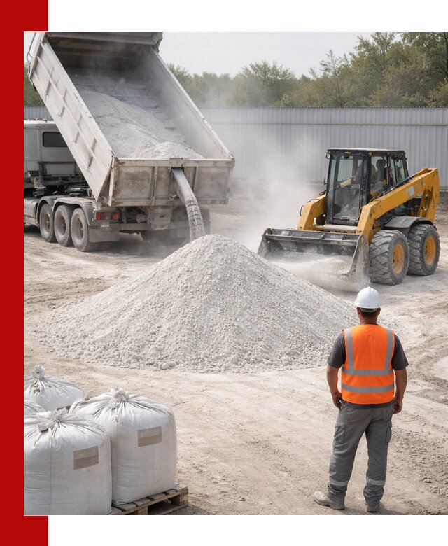 Доставка и продажа известняковой муки в Новокуйбышевске