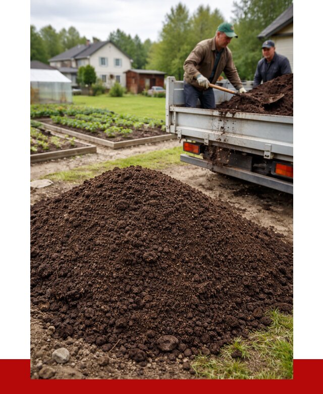 Плодородный грунт в Новокуйбышевске с доставкой от 4302 р. | ПРОНЕРУДНвб
