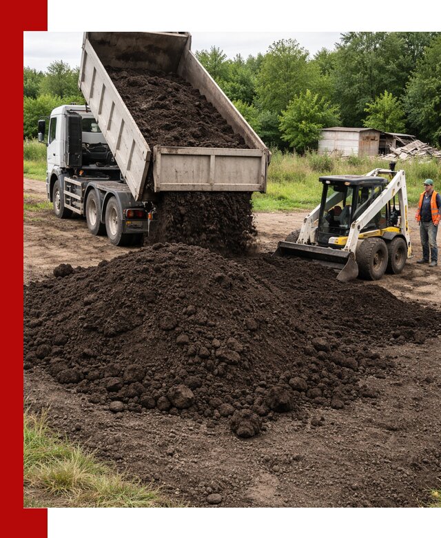 Поставка плодородной земли с доставкой самосвалом в Новокуйбышевске