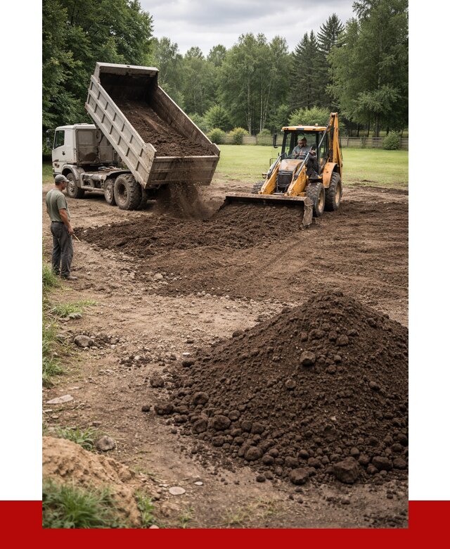 Грунт для выравнивания участка в Новокуйбышевске от 1229 р. | ПРОНЕРУДНвб