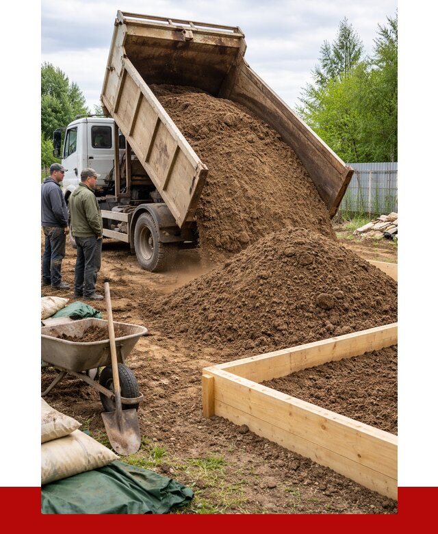 Торфо песчаная смесь в Новокуйбышевске с доставкой от 1895 р. | ПРОНЕРУДНвб