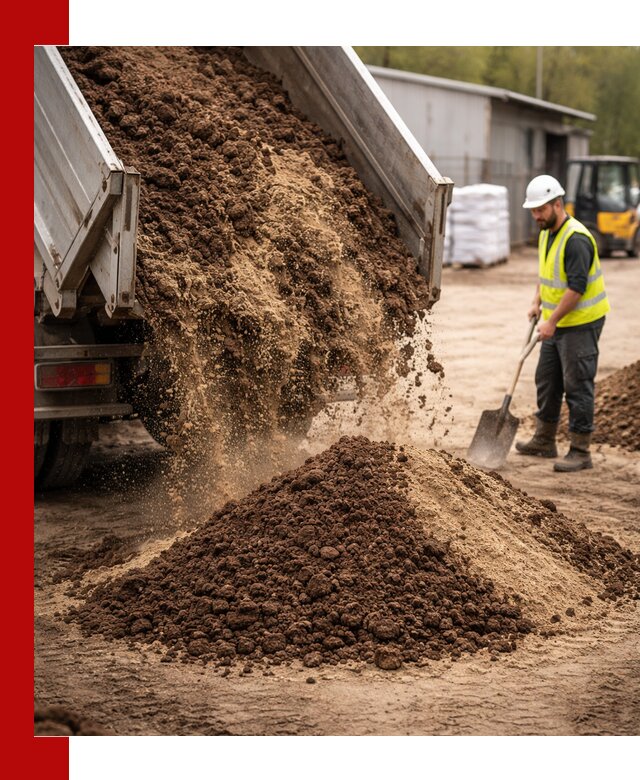 Доставка торфо-песчаной смеси в Новокуйбышевске для строительства и озеленения
