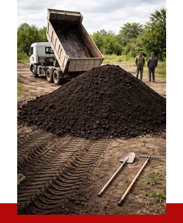 Купить чернозем навалом в Новокуйбышевске от 1229 р. за куб | ПРОНЕРУДНвб