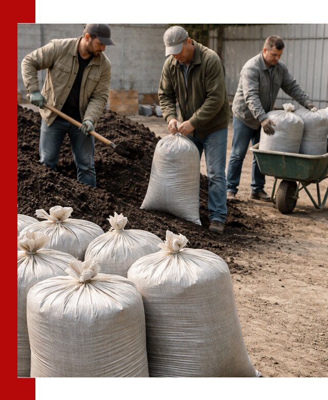 Купить чернозем в мешках с доставкой в Новокуйбышевске