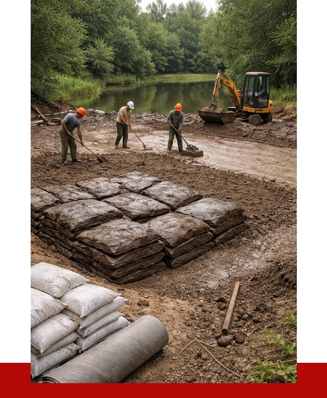 Купить глину для пруда в Новокуйбышевске от 4609 р. с доставкой | ПРОНЕРУДНвб