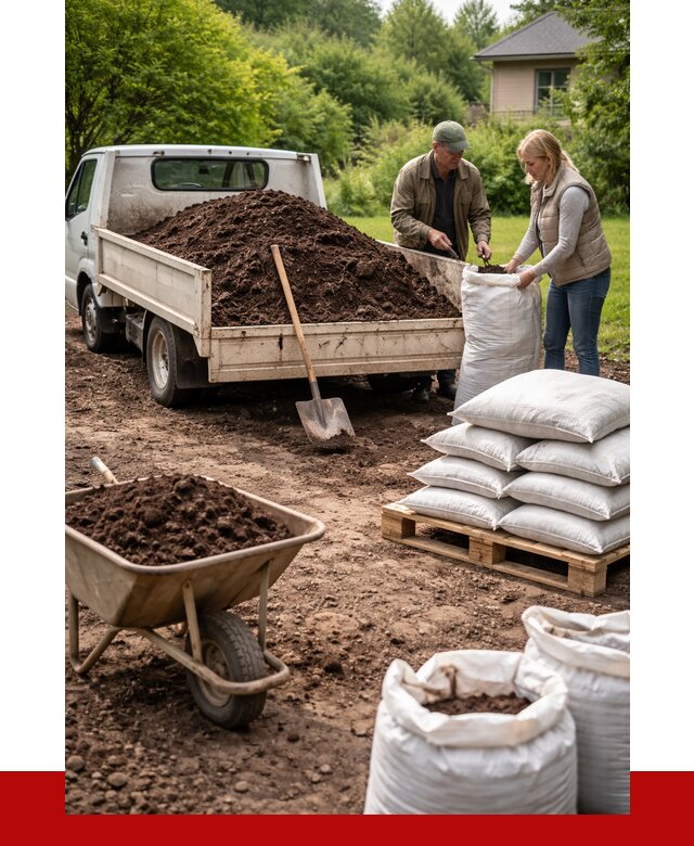 Перегной в мешках с доставкой в Новокуйбышевске от 2253 р. | ПРОНЕРУДНвб