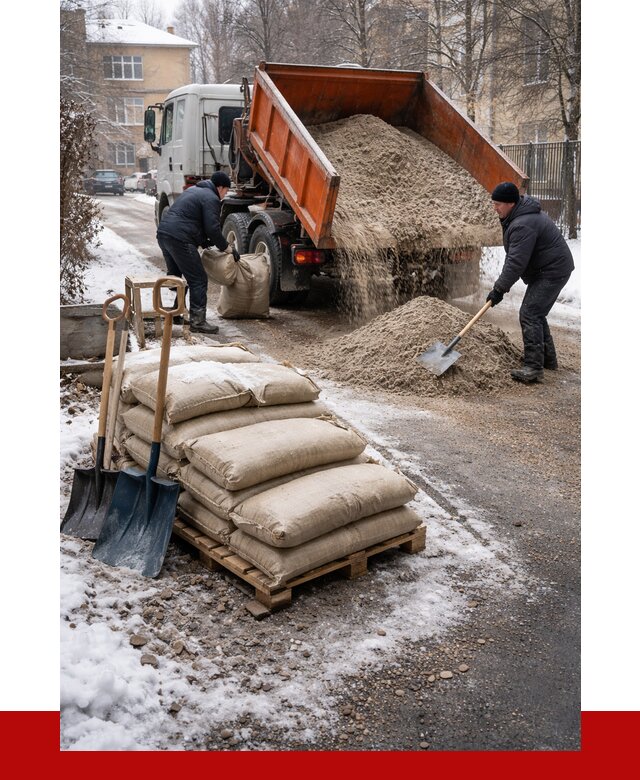 Противогололедные материалы оптом в Новокуйбышевске от 4302 р. | ПРОНЕРУДНвб
