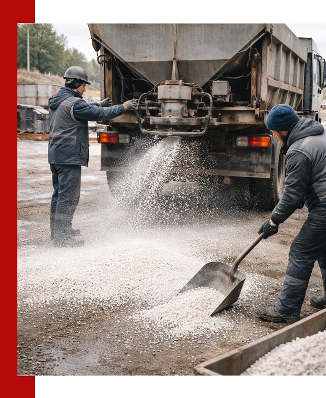 Доставка и продажа хлористого кальция в Новокуйбышевске